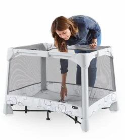 4moms Breeze Classic Playard - Grey -Stroller Promotion Store 4moms breeze classic playard grey 231