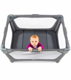 4moms Breeze GO Playard - Grey -Stroller Promotion Store 4moms breeze go playard grey 190