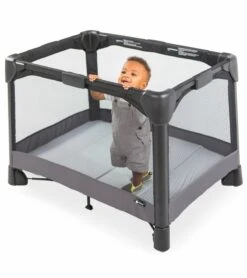 4moms Breeze Plus Playard - Black -Stroller Promotion Store 4moms breeze plus playard black 240