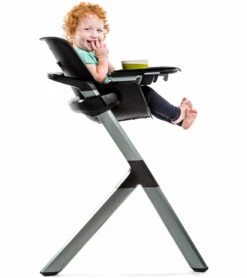 4moms High Chair - Black/Grey -Stroller Promotion Store 4moms high chair black grey 286