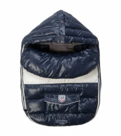 7 A.M. Enfant Baby Shield Footmuff, Large - Midnight Blue