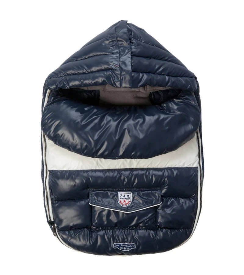 7 A.M. Enfant Baby Shield Footmuff, Large - Midnight Blue 3 7 A.M. Enfant Baby Shield Footmuff, Large - Midnight Blue
