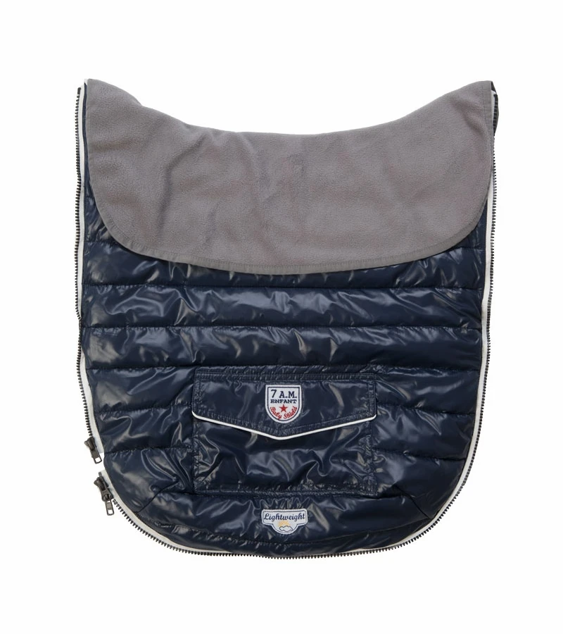 7 A.M. Enfant Baby Shield Footmuff, Large - Midnight Blue 5 7 A.M. Enfant Baby Shield Footmuff, Large - Midnight Blue - Image 3