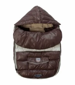 7 A.M. Enfant Baby Shield Footmuff, Small - Marron Glace