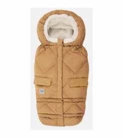 7 A.M. Enfant Blanket 212 Evolution Footmuff - Cognac Quilted