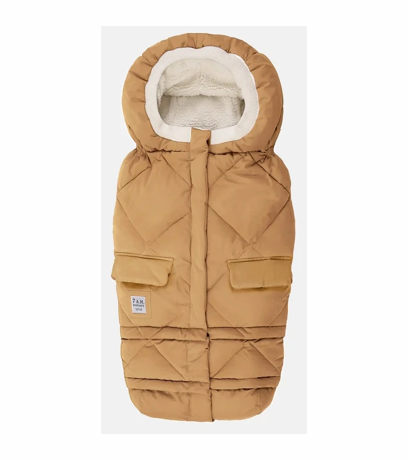 7 A.M. Enfant Blanket 212 Evolution Footmuff - Cognac Quilted 3 7 A.M. Enfant Blanket 212 Evolution Footmuff - Cognac Quilted