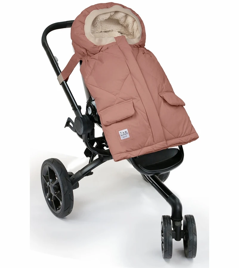 7 A.M. Enfant Blanket 212 Evolution Footmuff - Rose Dawn Quilted 4 7 A.M. Enfant Blanket 212 Evolution Footmuff - Rose Dawn Quilted - Image 2