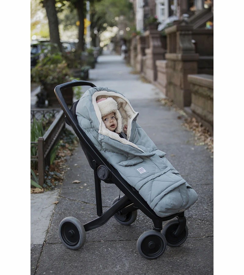 7 A.M. Enfant Blanket 212 Evolution Footmuff - Rose Dawn Quilted 9 7 A.M. Enfant Blanket 212 Evolution Footmuff - Rose Dawn Quilted - Image 7