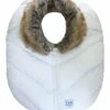 7 A.M. Enfant Cocoon Car Seat Cover - White Faux Fur -Stroller Promotion Store 7 a m enfant cocoon car seat cover white faux fur 46