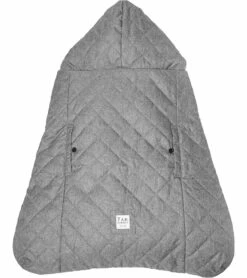 7 A.M. Enfant K-Poncho Baby Carrier Cover - Heather Grey