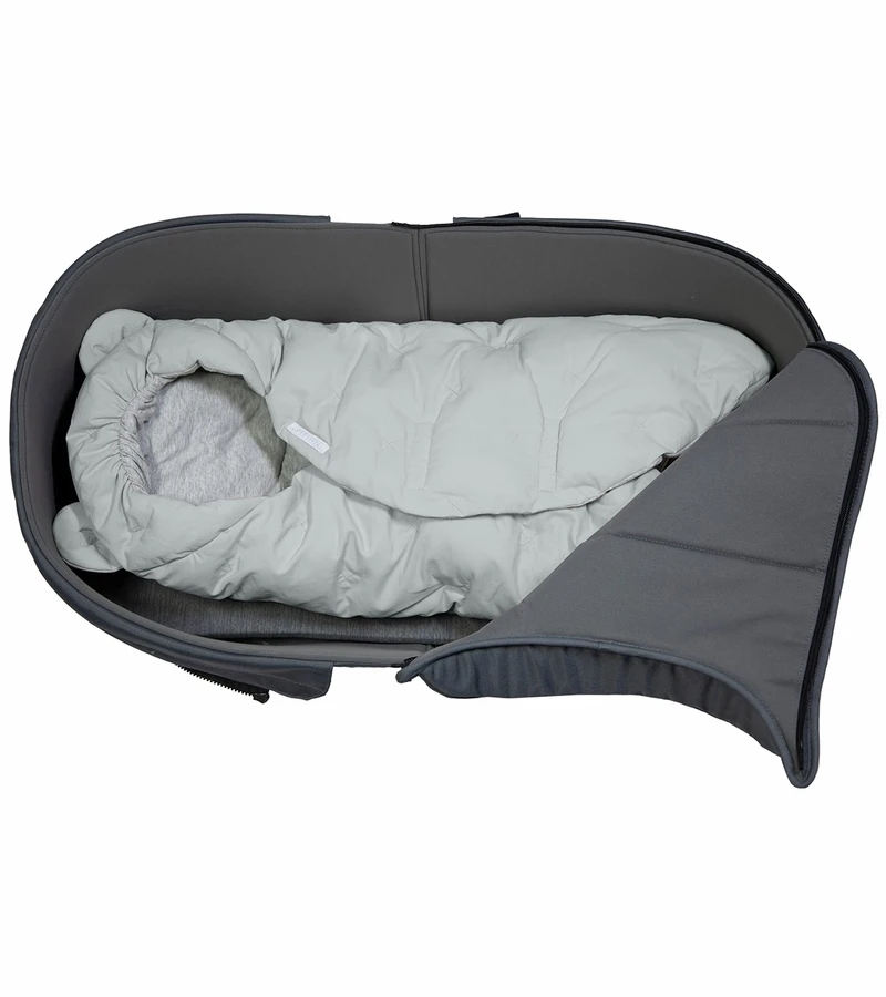 7 A.M. Enfant Nido Bebe Airy Infant Wrap - Bondi Blue (0-6m) 7 7 A.M. Enfant Nido Bebe Airy Infant Wrap - Bondi Blue (0-6m) - Image 5