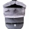 7 A.M. Enfant Plushpod Footmuff - Tundra - Heather Grey Dark - Arctic Faux Fur (0-18m) -Stroller Promotion Store 7 a m enfant plushpod footmuff tundra heather grey dark arctic faux fur 0 18m 105