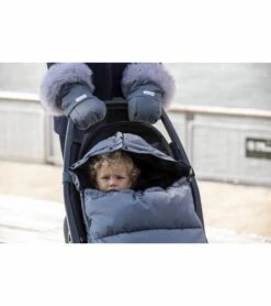 7 A.M. Enfant Plushpod Footmuff - Tundra - Heather Grey Dark - Arctic Faux Fur (0-18m) -Stroller Promotion Store 7 a m enfant plushpod footmuff tundra heather grey dark arctic faux fur 0 18m 111