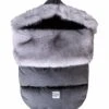 7 A.M. Enfant Plushpod Footmuff - Tundra - Heather Grey Dark - Arctic Faux Fur (18m-3T) -Stroller Promotion Store 7 a m enfant plushpod footmuff tundra heather grey dark arctic faux fur 18m 3t 92