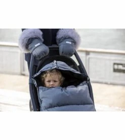 7 A.M. Enfant Plushpod Footmuff - Tundra - Heather Grey Dark - Arctic Faux Fur (18m-3T) -Stroller Promotion Store 7 a m enfant plushpod footmuff tundra heather grey dark arctic faux fur 18m 3t 98
