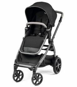 Agio By Peg Perego Z4 Single-to-Double Stroller - Black Pearl