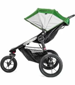 Baby Jogger 2016 Summit X3 Double Jogging Stroller - Green / Gray -Stroller Promotion Store baby jogger 2016 summit x3 double jogging stroller green gray 262