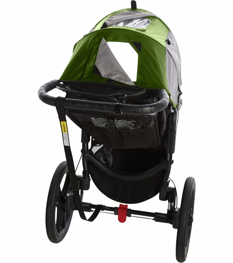 Baby Jogger 2016 Summit X3 Single Jogging Stroller - Green / Gray 4 Baby Jogger 2016 Summit X3 Single Jogging Stroller - Green / Gray - Image 2