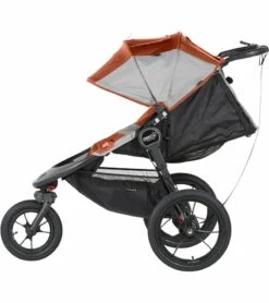 Baby Jogger 2016 Summit X3 Single Jogging Stroller - Orange / Gray -Stroller Promotion Store baby jogger 2016 summit x3 single jogging stroller orange gray 27