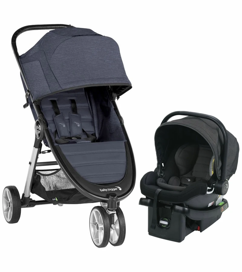 Baby Jogger City Mini 2 Stroller + City Go Travel System - Carbon / Charcoal 3 Baby Jogger City Mini 2 Stroller + City Go Travel System - Carbon / Charcoal