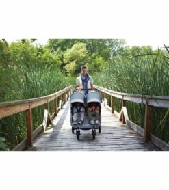 Baby Jogger City Mini GT Double Stroller 2017 - Shadow Black - RETURN -Stroller Promotion Store baby jogger city mini gt double stroller 2017 shadow black return 36