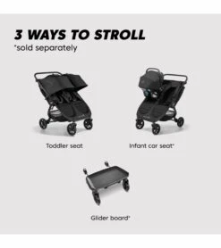 Baby Jogger City Mini GT2 Side By Side Double Stroller, All-Terrain Package - Jet 13 Baby Jogger City Mini GT2 Side By Side Double Stroller, All-Terrain Package - Jet -Stroller Promotion Store baby jogger city mini gt2 side by side double stroller all terrain package jet 16