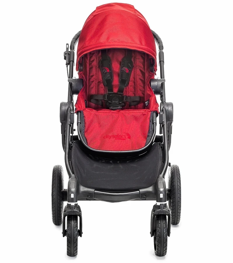 Baby Jogger City Select Single Stroller - Red 4 Baby Jogger City Select Single Stroller - Red - Image 2