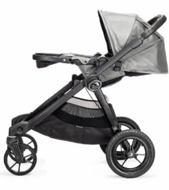 Baby Jogger City Select Single Stroller - Silver- RETURN -Stroller Promotion Store baby jogger city select single stroller silver return 31