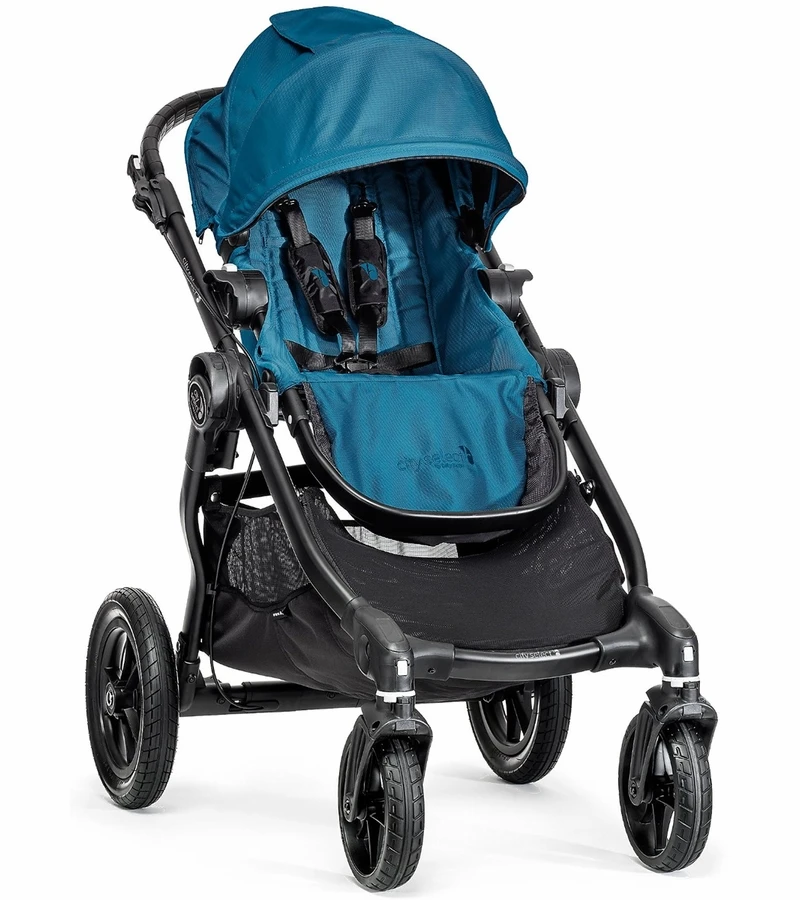 Baby Jogger City Select Single Stroller - Teal 3 Baby Jogger City Select Single Stroller - Teal