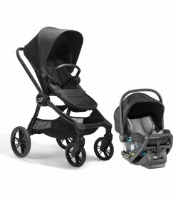 Baby Jogger City Sights + City GO 2 Travel System Bundle - Rich Black / Slate
