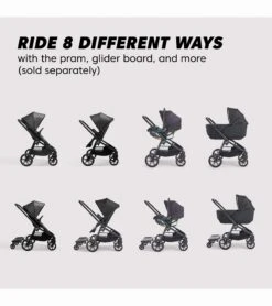 Baby Jogger City Sights + City GO 2 Travel System Bundle - Rich Black / Slate 14 Baby Jogger City Sights + City GO 2 Travel System Bundle - Rich Black / Slate -Stroller Promotion Store baby jogger city sights city go 2 travel system bundle rich black slate 160