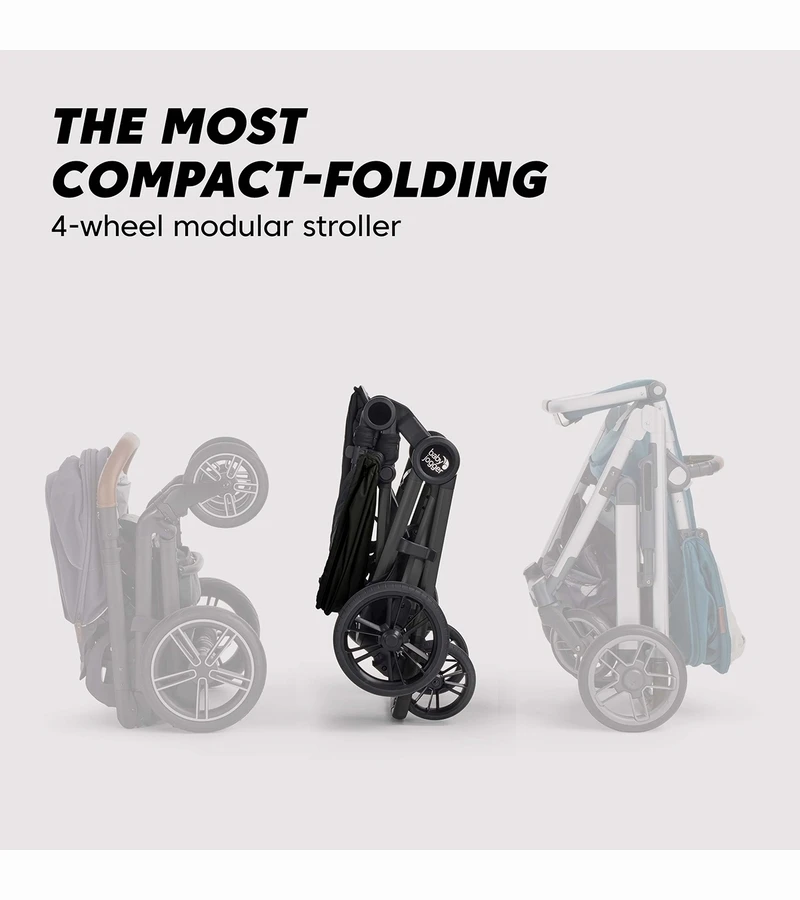 Baby Jogger City Sights + City GO 2 Travel System Bundle - Rich Black / Slate 9 Baby Jogger City Sights + City GO 2 Travel System Bundle - Rich Black / Slate - Image 7