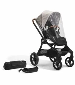 Baby Jogger City Sights Stroller + Accessory Bundle - Frosted Ivory