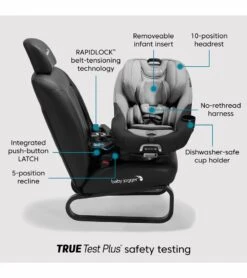 Baby Jogger City Turn Rotating Convertible Car Seat - Onyx Black -Stroller Promotion Store baby jogger city turn rotating convertible car seat onyx black 32