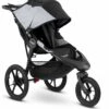 Baby Jogger Summit X3 Single Jogging Stroller - Black / Gray -Stroller Promotion Store baby jogger single summit x3 jogging stroller black gray 133