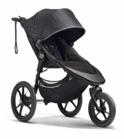 Baby Jogger Summit X3 Single Jogging Stroller - Midnight Black