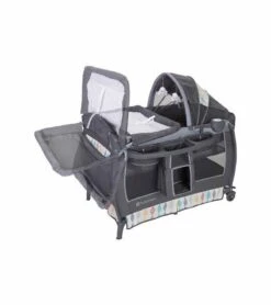 Baby Trend Deluxe II Nursery Center Playard - Cuddle Cot -Stroller Promotion Store baby trend deluxe ii nursery center playard cuddle cot 123