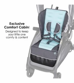 Baby Trend Sit N Stand 5-in-1 Shopper Double Stroller - Blue Mist -Stroller Promotion Store baby trend sit n stand 5 in 1 shopper double stroller blue mist 54