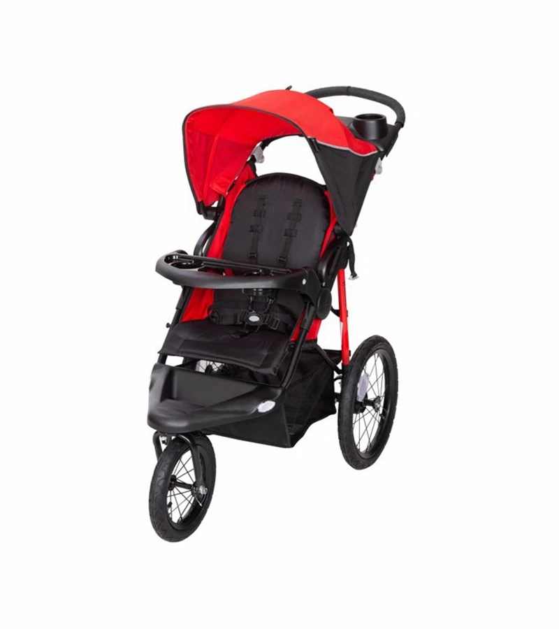 Baby Trend XCEL-R8 Jogger Stroller - Ruby Red 3 Baby Trend XCEL-R8 Jogger Stroller - Ruby Red
