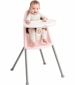 BabyBjorn High Chair - Pink/Greige
