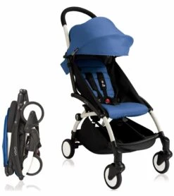 Babyzen 2018 / 2019 Yoyo+ 6+ Compact Stroller - White /Blue
