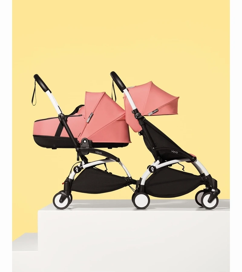 Babyzen YOYO Connect Double Stroller 6+ / 6+ Bundle - Black / Olive 8 Babyzen YOYO Connect Double Stroller 6+ / 6+ Bundle - Black / Olive - Image 6