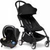 Babyzen YOYO2 6+ & Clek Liingo Travel System - Black / Black -Stroller Promotion Store babyzen yoyo2 6 clek liingo travel system black black 191