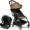 Babyzen YOYO2 6+ & Clek Liingo Travel System - Black / Toffee -Stroller Promotion Store babyzen yoyo2 6 clek liingo travel system black toffee 195