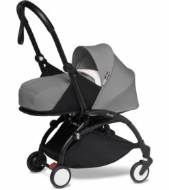 Babyzen YOYO2 Ultra Compact Complete 0+/6+ Stroller - Black / Grey -Stroller Promotion Store babyzen yoyo2 ultra compact 0 stroller black grey 50