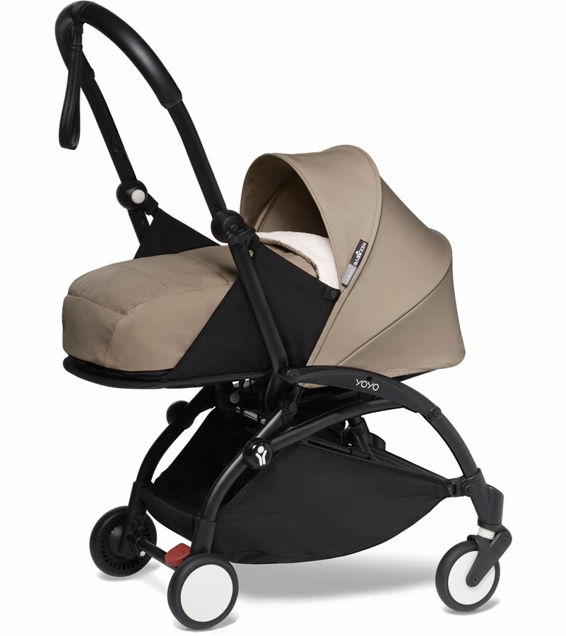 Babyzen YOYO2 Ultra Compact Complete 0+/6+ Stroller - Black / Taupe 5 Babyzen YOYO2 Ultra Compact Complete 0+/6+ Stroller - Black / Taupe - Image 3