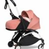 Babyzen YOYO2 Ultra Compact 0+ Stroller - White / Ginger -Stroller Promotion Store babyzen yoyo2 ultra compact 0 stroller white ginger 45
