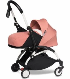 Babyzen YOYO2 Ultra Compact 0+ Stroller - White / Ginger