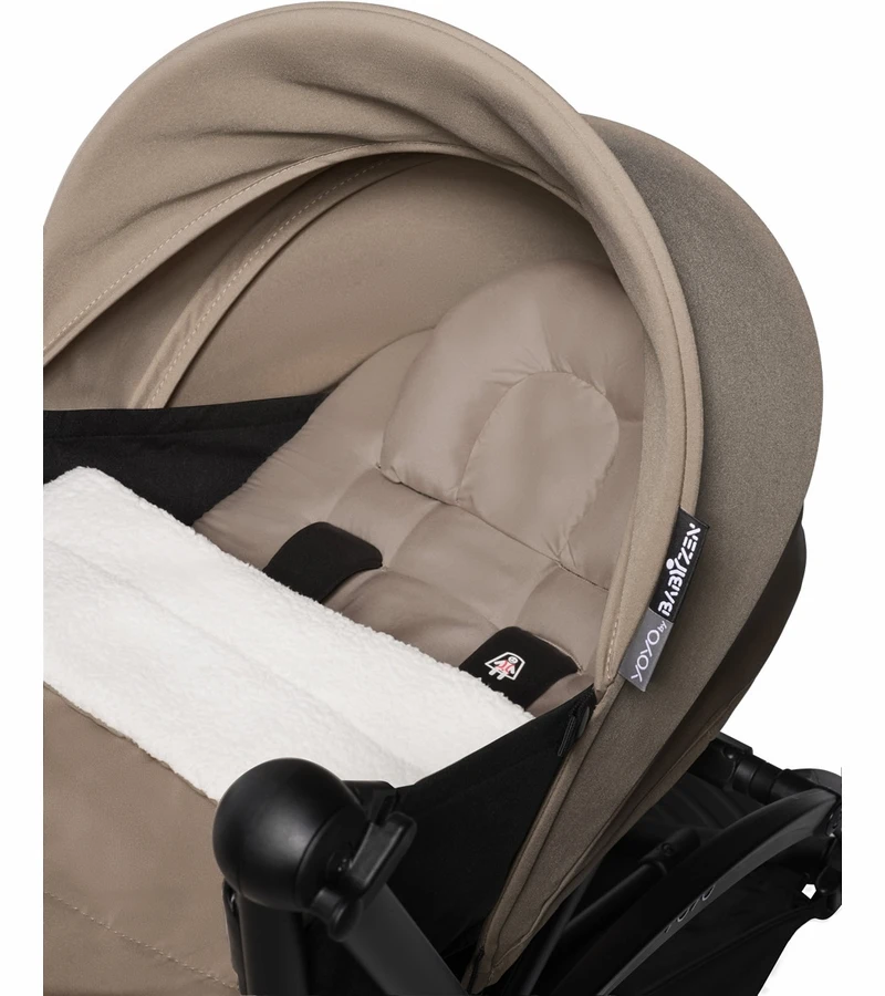 Babyzen YOYO2 Ultra Compact Complete 0+/6+ Stroller - Black / Taupe 6 Babyzen YOYO2 Ultra Compact Complete 0+/6+ Stroller - Black / Taupe - Image 4