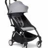 Babyzen YOYO2 Ultra Compact 6+ Stroller (One Box) - Black / Stone -Stroller Promotion Store babyzen yoyo2 ultra compact 6 stroller one box black stone 82